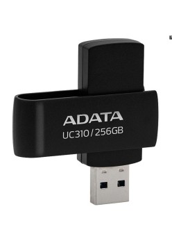 Stick de Memorie 256GB, USB 3.2 - Adata (UC310-256G-RBK) - Black