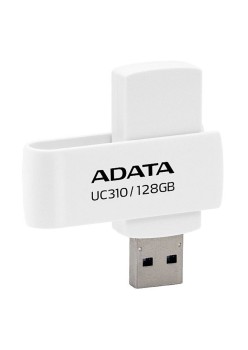 Stick de Memorie 128GB, USB 3.2 - Adata (UC310-128G-RWH) - White