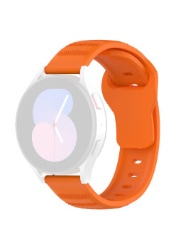 Curea pentru Samsung Galaxy Watch 4/5/Active 2, Huawei Watch GT 3 (42mm)/GT 3 Pro (43mm), Orange