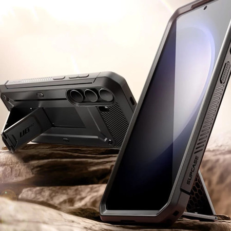 Husa pentru Samsung Galaxy S24 Supcase Unicorn Beetle Pro, Black