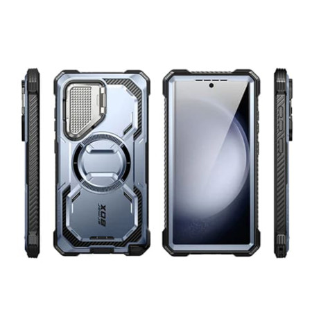 Husa pentru Samsung Galaxy S24 Ultra cu Folie, I-Blason Armorbox MagSafe, Tilt