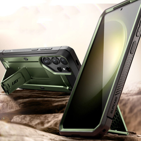 Husa pentru Samsung Galaxy S24 Ultra Supcase Unicorn Beetle Pro, Guldan