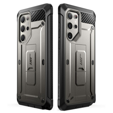 Husa pentru Samsung Galaxy S24 Ultra Supcase Unicorn Beetle Pro, Titan Gray