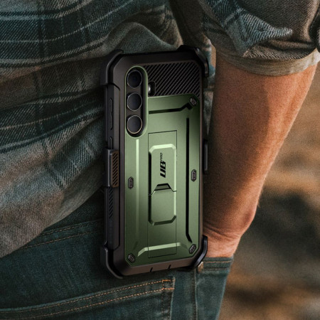 Husa pentru Samsung Galaxy S24 Supcase Unicorn Beetle Pro, Guldan