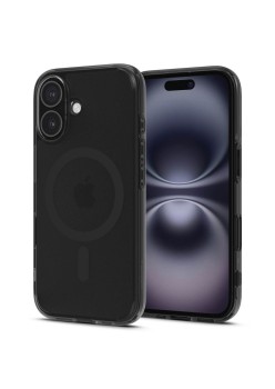 Husa pentru iPhone 16 - Spigen Ultra Hybrid T MagSafe - Frost Black