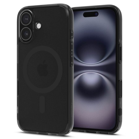 Husa pentru iPhone 16 - Spigen Ultra Hybrid T MagSafe - Frost Black