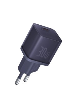 Incarcator GaN5S, Type-C, Fast Charge, 30W - Baseus Gallium Nitride (P10162504523-00) - Purple