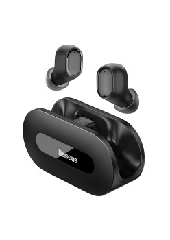 Casti Bluetooth 5.3, True Wireless - Baseus Bowie EZ10 (A00054300116-Z1) - Black