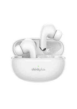 Casti fara Fir True Wireless Stereo, Bluetooth V5.3, Noise Reduction - Lenovo (LP5) - White