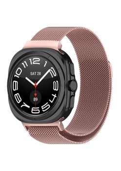 Curea pentru Samsung Galaxy Watch Ultra 47mm - Techsuit Watchband 35mm (W009) - Pink
