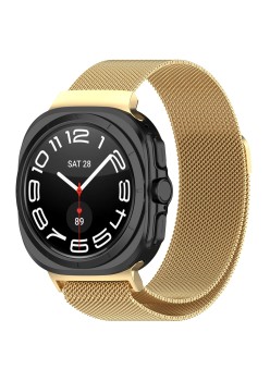 Curea pentru Samsung Galaxy Watch Ultra 47mm - Techsuit Watchband 35mm (W009) - Gold