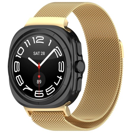 Curea pentru Samsung Galaxy Watch Ultra 47mm - Techsuit Watchband 35mm (W009) - Gold