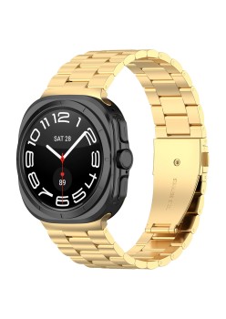 Curea pentru Samsung Galaxy Watch Ultra 47mm - Techsuit Watchband 35mm (W010) - Gold