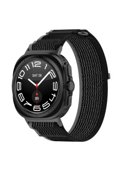 Curea pentru Samsung Galaxy Watch Ultra 47mm - Techsuit Watchband (W054) - Gray / Black