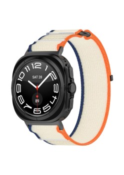 Curea pentru Samsung Galaxy Watch Ultra 47mm - Techsuit Watchband (W054) - Orange / Beige
