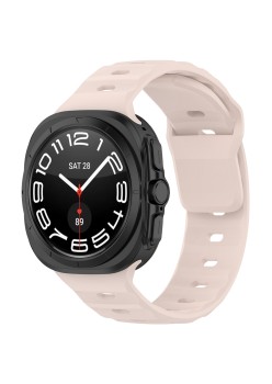 Curea pentru Samsung Galaxy Watch Ultra 47mm - Techsuit Watchband (W055) - Light Pink