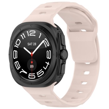 Curea pentru Samsung Galaxy Watch Ultra 47mm - Techsuit Watchband (W055) - Light Pink