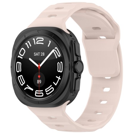 Curea pentru Samsung Galaxy Watch Ultra 47mm - Techsuit Watchband (W055) - Light Pink