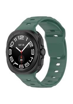 Curea pentru Samsung Galaxy Watch Ultra 47mm - Techsuit Watchband (W055) - Dark Green