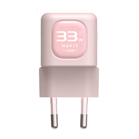 Acumulator pentru Priza 33W, USB, Type-C - Havit (UC230 EU) - Pink