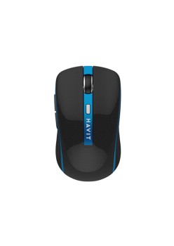 Mouse Fara Fir 2.4G, 1000/1200/1600 DPI - Havit (MS951GT) - Black / Blue
