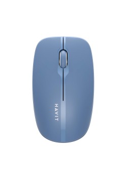 Mouse Fara Fir 2.4GHz, 1600 DPI, ABS, PC - Havit (MS53WB) - Blue