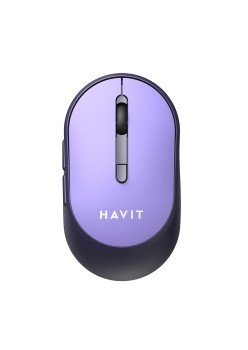 Mouse Fara Fir 2.4GHz, 1200/2400/3200 DPI - Havit (MS78GT) - Purple