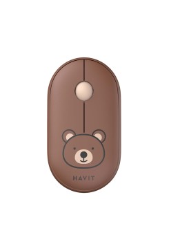 Mouse Fara Fir 2.4GHz, 1600 DPI, ABS, PC- Havit (MS75GT Pro) - Black