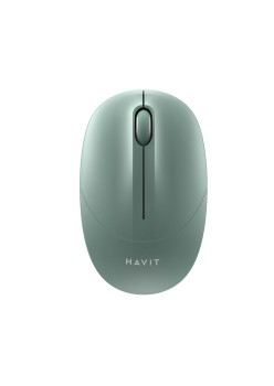 Mouse Fara Fir 2.4GHz, 1600 DPI, ABS, PC- Havit (MS54GT) - Green