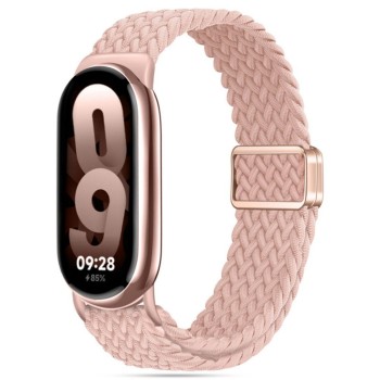 Curea Smartwatch pentru Xiaomi Mi Band 8 / 8 NFC / 9 / 9 NFC, Nailon W032, Dusty Rose