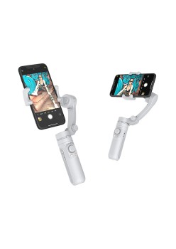 Gimbal pentru Telefon cu 3 Axe si Joystick, Pliabil - Techsuit (SK062) - Gray