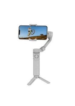 Gimbal pentru Telefon cu Inception mode si Time-Lapse, Pliabil - Techsuit (F5) - Gray