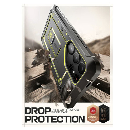 Husa pentru Samsung Galaxy S24 Ultra, Unicorn Beetle Pro, Supcase, Protecție Antișoc, Bumper, Bumble Bee