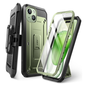 Husa iPhone 15 Unicorn Beetle Pro, Supcase, Protecție Antișoc, Bumper, Negru