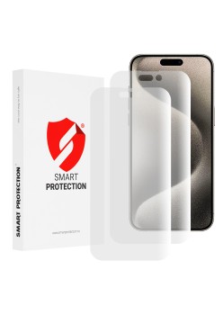 [Pachet 2x] Folie regenerabila premium iPhone 15 Pro Max - Smart Protection Classic - Clear