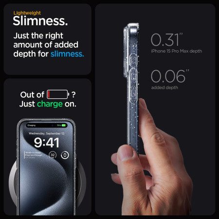 Husa SparkleSkin pentru iPhone 16 - Protectie Premium