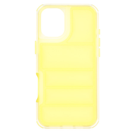 Husa pentru iPhone 16, Perne de aer, Antisoc PRO, Yellow