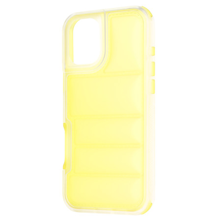 Husa pentru iPhone 16, Perne de aer, Antisoc PRO, Yellow