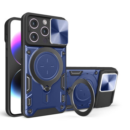 Husa pentru iPhone 16 Pro - Guard Pro, PRO Anti-Spy, Blue