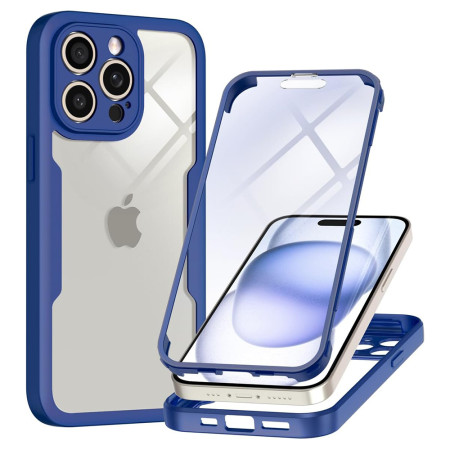 Husa pentru iPhone 16 Pro Max cu Folie, ColorVerse 360 MagSafe, Blue