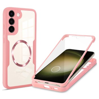 Husa pentru Samsung Galaxy S23 Plus cu Folie, ColorVerse 360 MagSafe, Pink