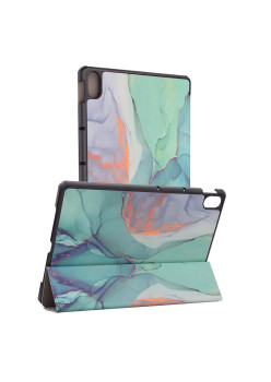 Husa Tableta pentru Xiaomi Redmi Pad SE 4G - Microfibra, Auto Sleep/Wake, Protectie Antisoc, Green Time
