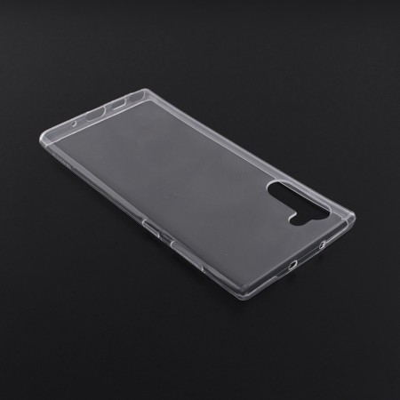 Husa pentru Samsung Galaxy Note 10 / Note 10 5G - Techsuit Clear Silicone - Transparent