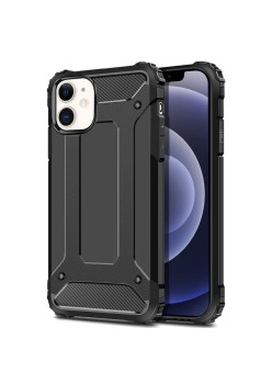 Husa pentru iPhone 12 / 12 Pro - Techsuit Hybrid Armor - Black