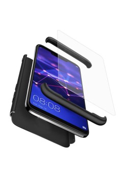 Husa pentru Huawei Mate 20 Lite + Folie - GKK 360 - Black