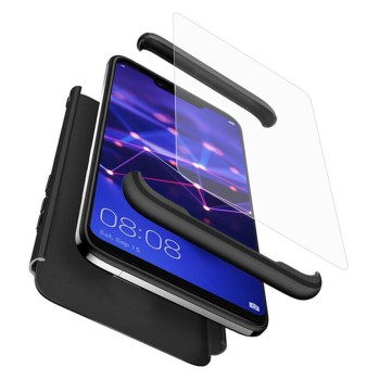 Husa pentru Huawei Mate 20 Lite + Folie - GKK 360 - Black