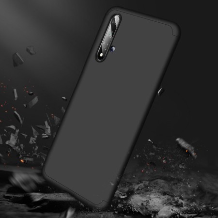 Husa pentru Huawei Nova 5T / Honor 20 + Folie - GKK 360 - Black