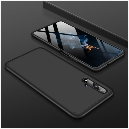 Husa pentru Huawei Nova 5T / Honor 20 + Folie - GKK 360 - Black