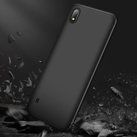 Husa pentru Samsung Galaxy A10 + Folie - GKK 360 - Black