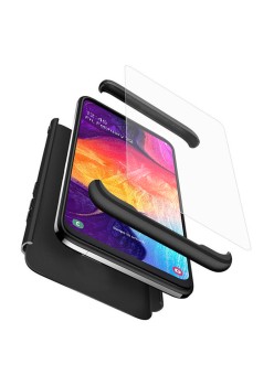 Husa pentru Samsung Galaxy A30s / A50 / A50s + Folie - GKK 360 - Black